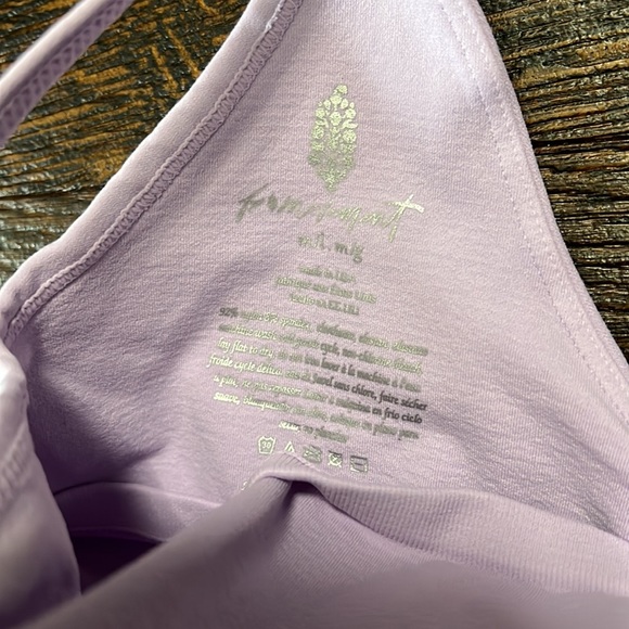 47. FP Movement Good Karma Ruched Crop Tank - Spring Blossom - Picture 10 of 12